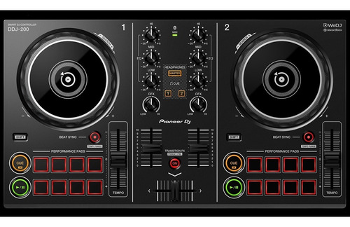 Imagen 2 de 6 de Controlador Consola Dj Pionner Ddj-200 + Estuche Semiduro