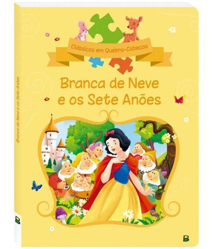 Clássicos Em Quebra-cabeças: Branca De Neve