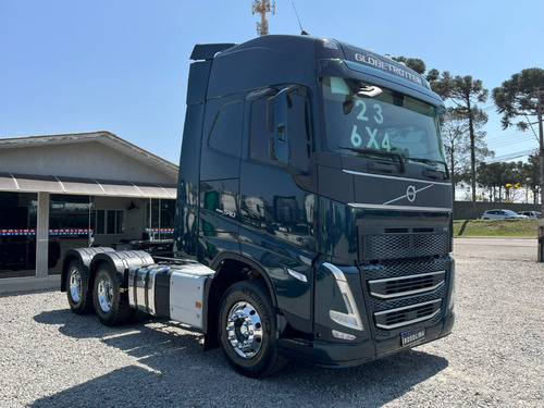 Volvo Fh 540 Cab. Globetrotter 6x4 2023 Verde Pac Ec Traçado
