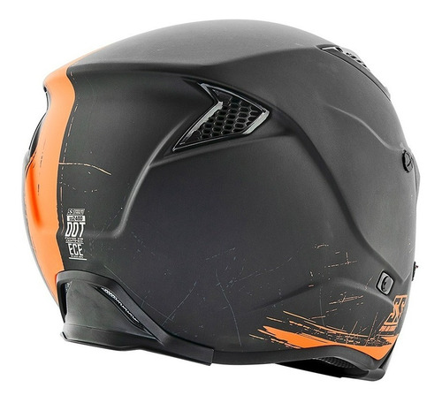 Imagen 5 de 6 de Casco Speed & Strength Ss2400 3en1 Abierto 3/4 Integral