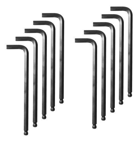 Set De Llaves Allen Punta Bola Hexagonal 3/32'' Urrea®