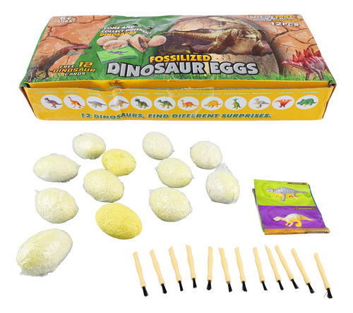 Kit De Escavação Para Escavação De Ovos De Dinossauro Kids E