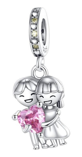 Dije Charm Novios Plata 925