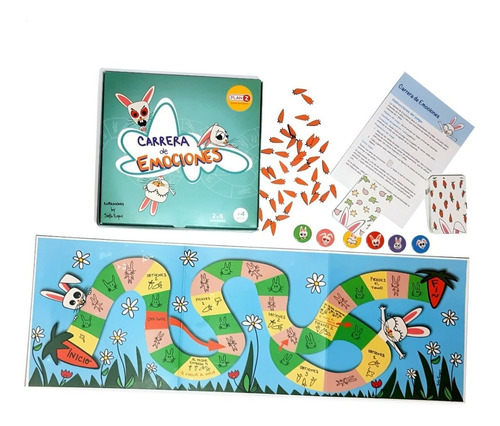 Imagen 6 de 10 de Juego Mesa Recorrido Emociones Didácticos Infantil Niños