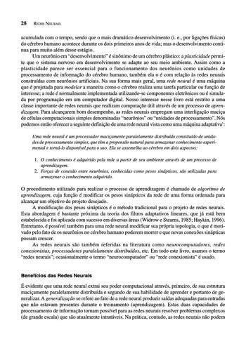 Redes Neurais: Princípios E Prática, de Haykin, Simon. Editorial BOOKMAN COMPANHIA EDITORA LTDA.,Prentice Hall, Inc., capa mole em português, 2000