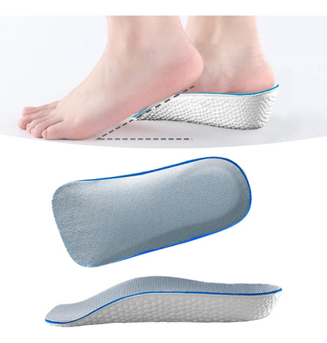 2 Piezas De Insertos De Elevación De Talón Para Tacones
