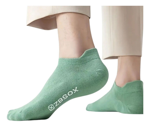 Calcetines Deportivos Algodón Unisex Con Lengüeta 10 Pares