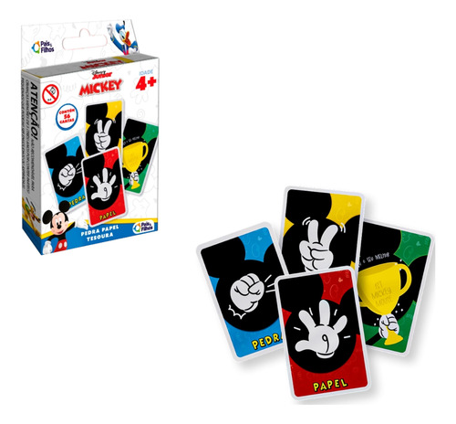 Jogo Pedra, Papel E Tesoura - Mickey Mouse