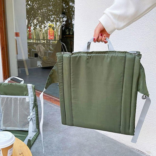 Asiento Plegable Para Gradas Cojín De Playa Plegable Con Res