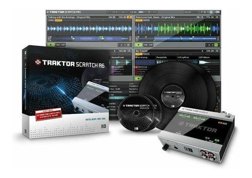 Controlador Native Instruments Traktor Scratch A6