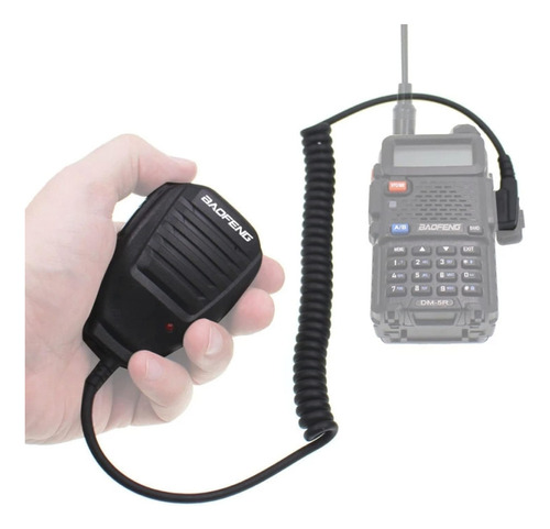 Bocina Microfono Solapa Para Radio Baofeng Y Kenwood, 3 Pzs