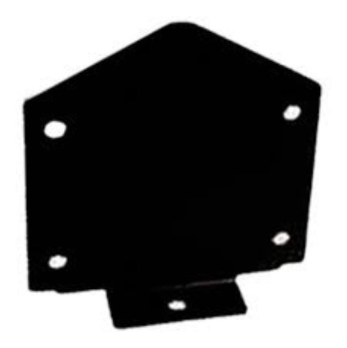 Conector Cumbrera Para Madera Negro Sc 145x183x2mm Caja X10u