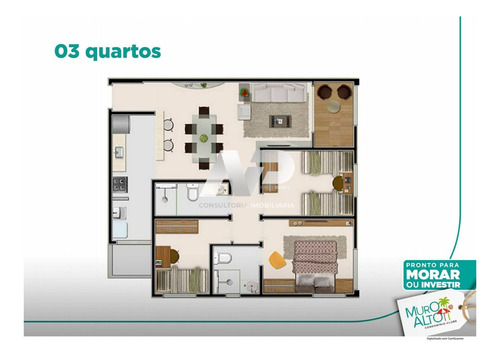 Imagem 8 de 10 de Supercondomínio Para Morar, Curtir Ou Investir! - Pri02v