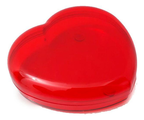 Caixa Coração Vermelha 14x15x4cm - Presente Para Chocolates