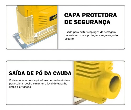 Serra Tico-tico 700w 220v Com Lâmina De Corte