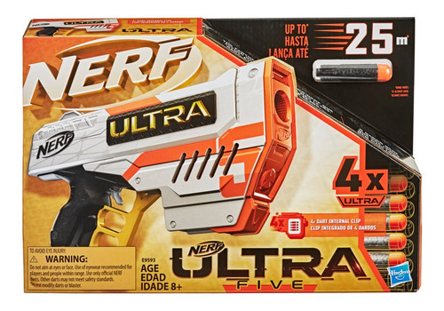 Lanzador De Dardos Nerf Ultra 5 E9593 Universo Binario