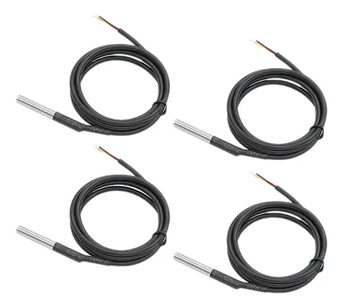 comprar Sensores De Temperatura Impermeables Ds18b20, 4 Unidades, 1