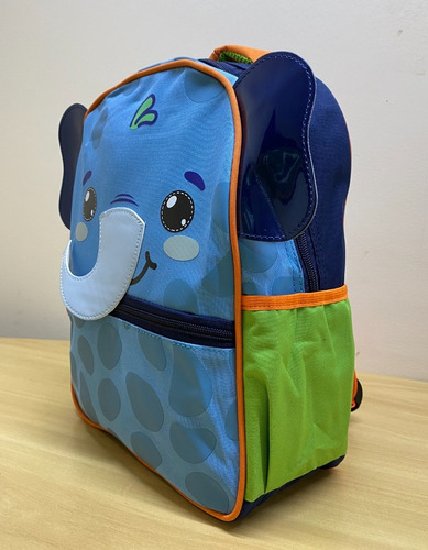 Mochila Masculina Infantil Pequena Inp1111m Tigre Cor Elefante