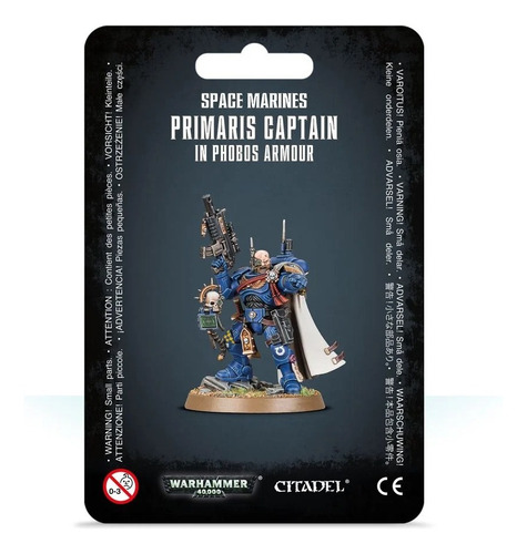 Warhammer 40k Space Marines Captain In Phobos Armour