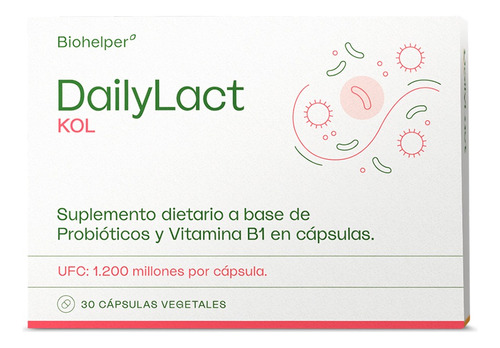 Probiotico Dailylact Kol By Biohelper