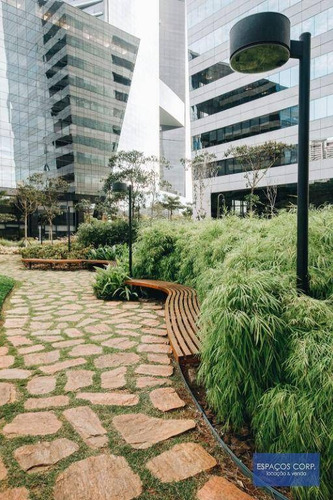 Imagem 12 de 18 de Meia Laje Comercial Para Alugar, 757m² Por R$ 90.960/mês - Brooklin - São Paulo/sp - Cj2526