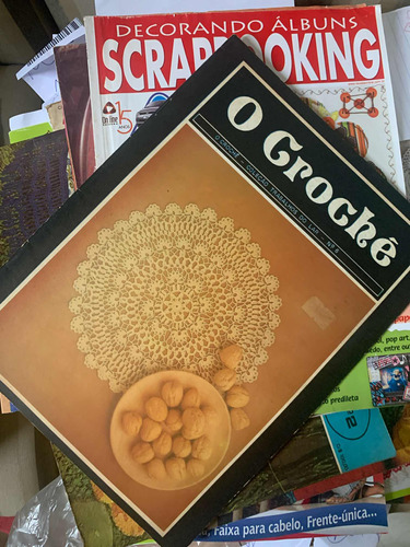 Kit 10 Revistas De Crochê E Artesanato Em Geral