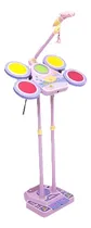 Comprar Niños Electrónicos Del Tambor Función Mp3 Set Con Micrófono 