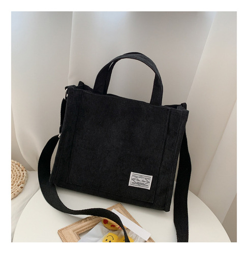 Bolso De Hombro Tipo Tote De Para Pana Para Mujer