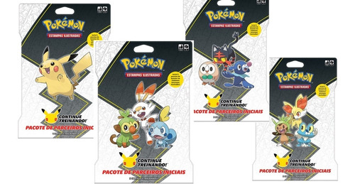 Pokémon Blisters Gigante Pikachu Galar Alola Kalos Parceiros