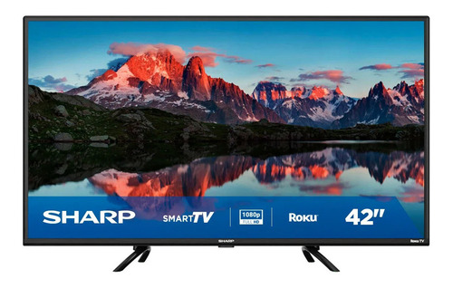 Smart TV Sharp 2TC42DF3UR LCD Roku OS Full HD 42"