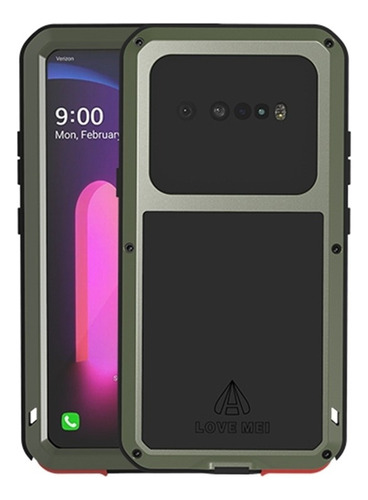 Para Funda De Metal Para LG V60 Thinq 5g Love Mei