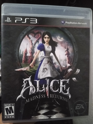 Alice Madness Returnss Playstation 3 Ps3 Físico Video Juego 