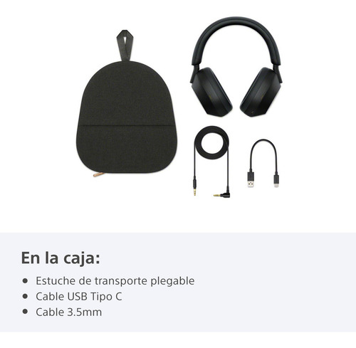 Imagen 3 de 5 de Audífonos Inalámbricos Con Noise Cancelling Wh-1000xm5