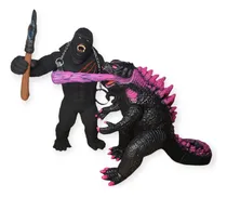 Comprar Kit Godzilla Vs King- Kong  Nuevo Modelo De Luz Y Sonidos 