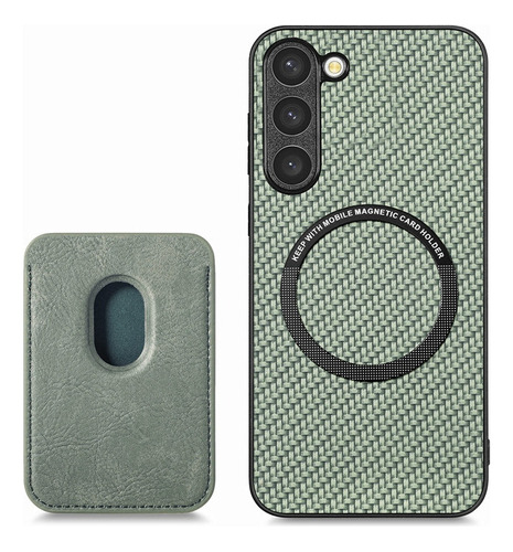 Wireless Charging Case With Card Slot For Samsung