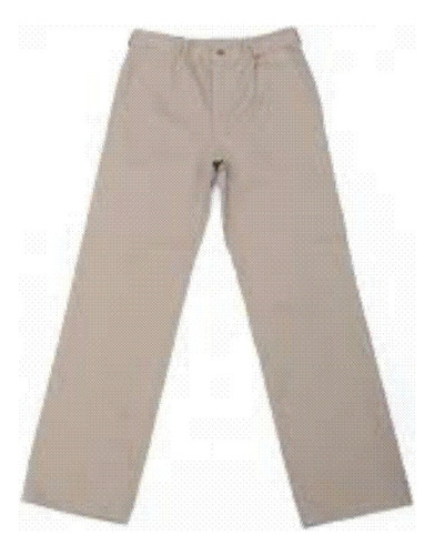 Pantalon De Trabajo Ombu Liso 100% Algodon Pocos Talles 