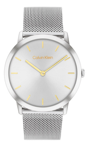 Relógio Calvin Klein Feminino Aço Prateado 25300001