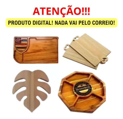 Pacote +1000 Vetores Tabua De Carne Petisqueiras Router Cnc
