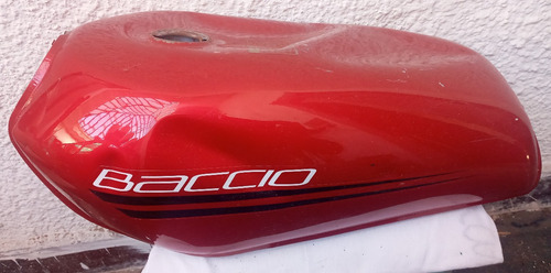 Tanque Nafta Moto Baccio Rojo. (Usado)