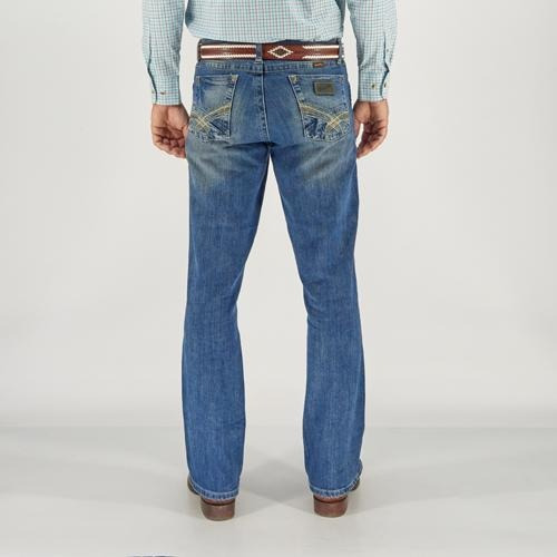Imagen 4 de 6 de Jeans Vaquero Wrangler Hombre Slim Fit G42