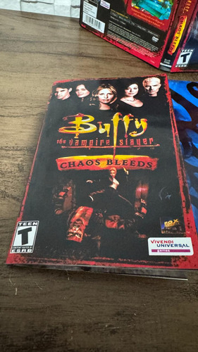 Buffy The Vampire Slayer Com Manual/pôster/ Para Ps2