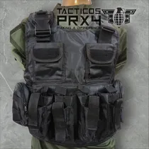 Comprar Chaleco Con 4 Porta Cargadores De Fusil
