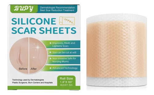 Fita Adesiva De Silicone Para Cicatrizes, Adesivos Para Eli