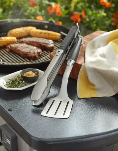 Weber Utensilios Asador Ácero Inoxidable 6625 Set 2 Piezas