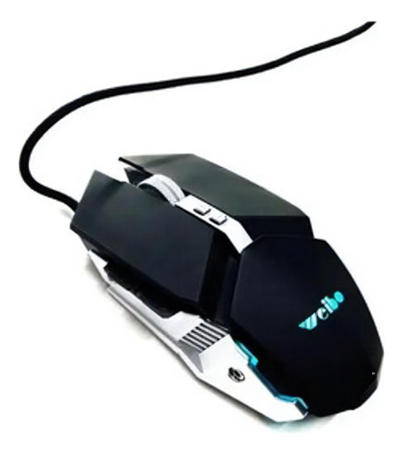 Mouse Gaming Gamer 8 Botes Weibo S300 Negro