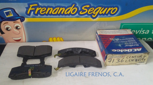 Pastillas De Frenos Century Buick Celebrity 1983-1996