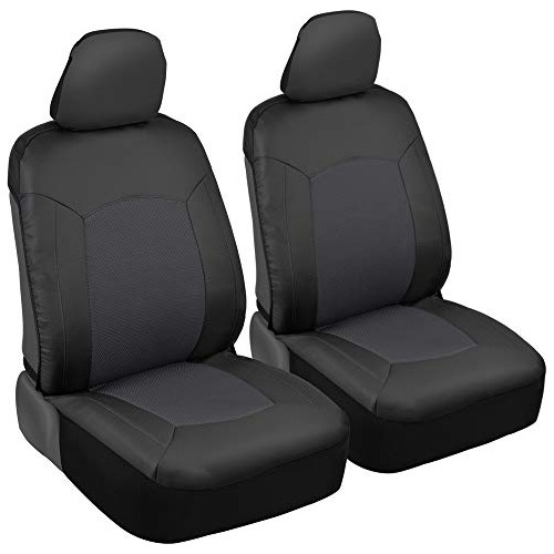 Motor Trend Mesh Pu Leather Car Seat Covers - Design