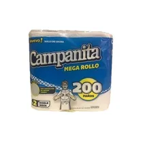 Comprar Rollo De Cocina Bolsón Campanita 100 Paños D\u002Fhoja 20 Rollos