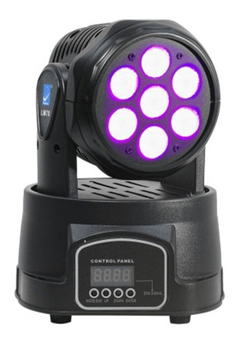 Cabeza Móvil Led Big Dipper Lm70 Dmx Rgbw Flash Ub