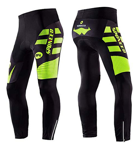 Acolchada Ciclismo Pantalones Invierno De La Bicicleta Del M